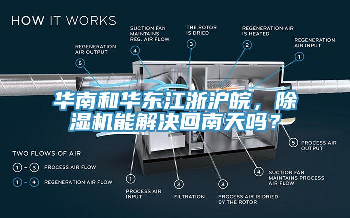 華南和華東江浙滬皖，除濕機能解決回南天嗎？