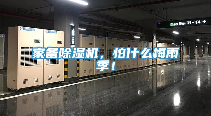 家備除濕機，怕什么梅雨季！