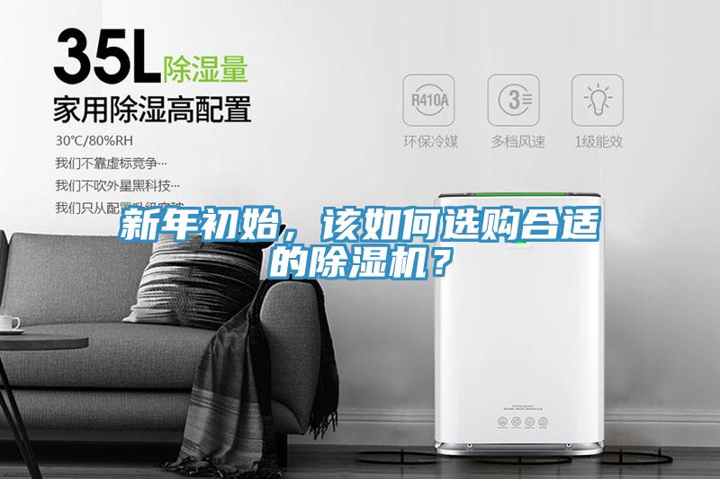 新年初始，該如何選購合適的除濕機？