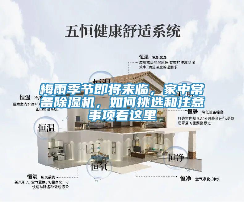 梅雨季節(jié)即將來臨，家中常備除濕機(jī)，如何挑選和注意事項(xiàng)看這里