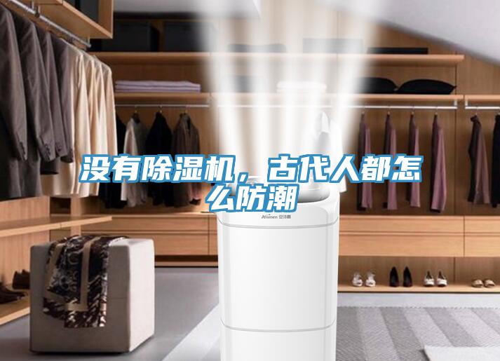 沒有除濕機，古代人都怎么防潮