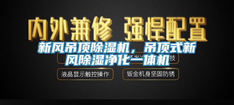 新風(fēng)吊頂除濕機，吊頂式新風(fēng)除濕凈化一體機