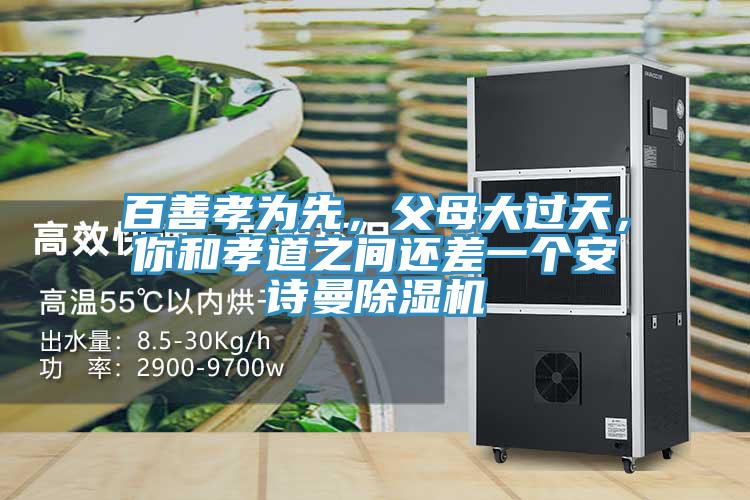 百善孝為先，父母大過天，你和孝道之間還差一個安詩曼除濕機