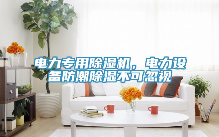 電力專用除濕機(jī)，電力設(shè)備防潮除濕不可忽視