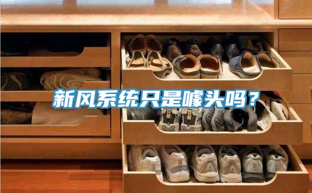 新風(fēng)系統(tǒng)只是噱頭嗎？