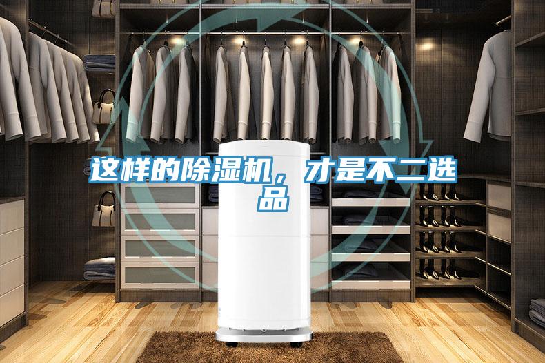 這樣的除濕機，才是不二選品