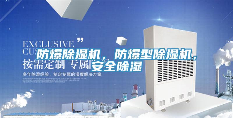 防爆除濕機，防爆型除濕機，安全除濕