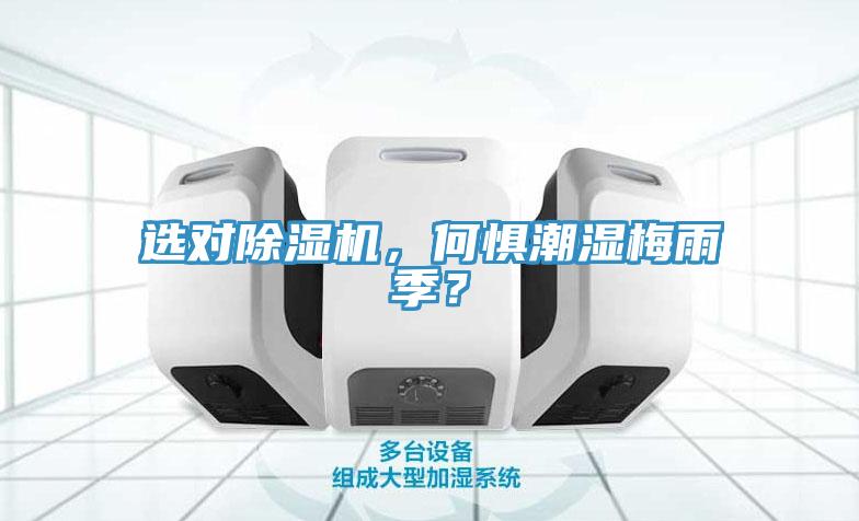 選對除濕機(jī)，何懼潮濕梅雨季？
