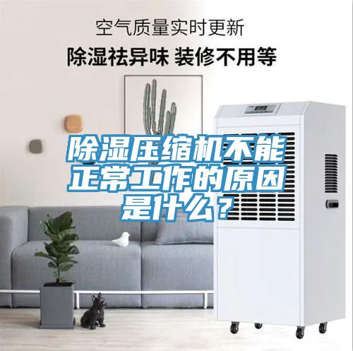 除濕壓縮機(jī)不能正常工作的原因是什么？