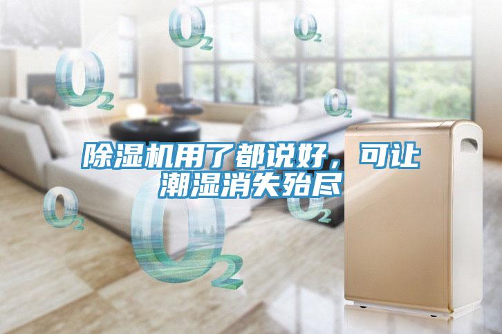 除濕機(jī)用了都說好，可讓潮濕消失殆盡