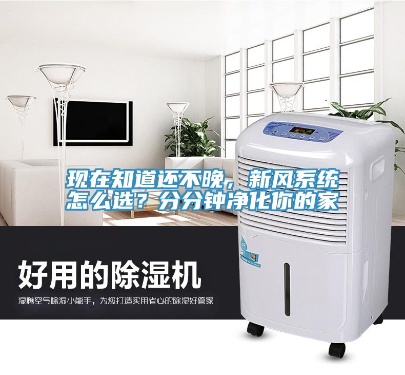 現(xiàn)在知道還不晚，新風(fēng)系統(tǒng)怎么選？分分鐘凈化你的家