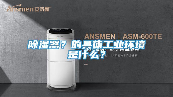 除濕器？的具體工業(yè)環(huán)境是什么？