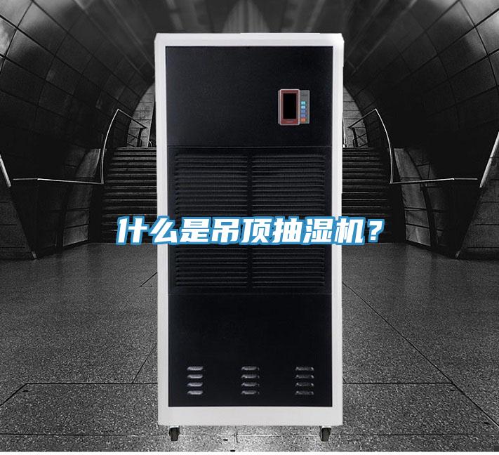 什么是吊頂抽濕機？