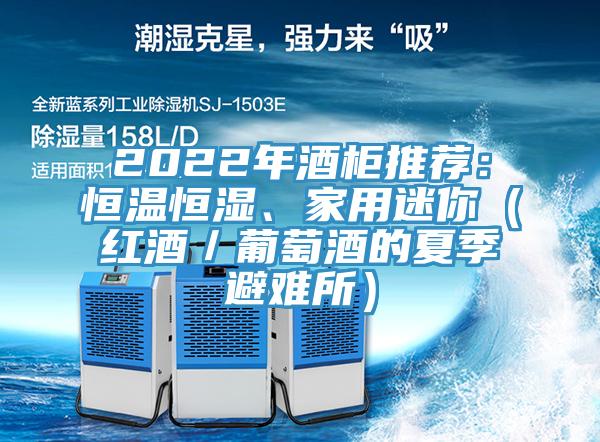 2022年酒柜推薦：恒溫恒濕、家用迷你（紅酒／葡萄酒的夏季避難所）