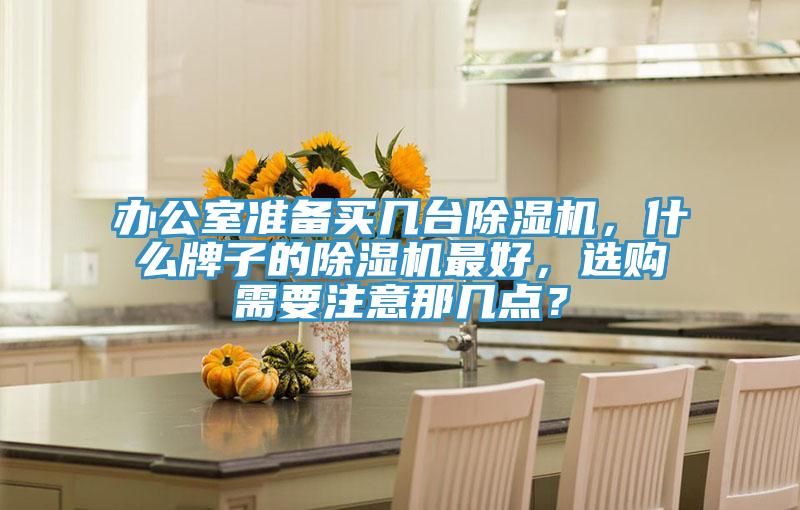 辦公室準(zhǔn)備買幾臺(tái)除濕機(jī)，什么牌子的除濕機(jī)最好，選購(gòu)需要注意那幾點(diǎn)？