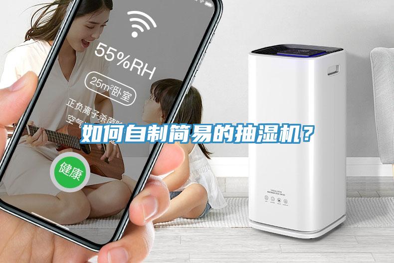 如何自制簡易的抽濕機？