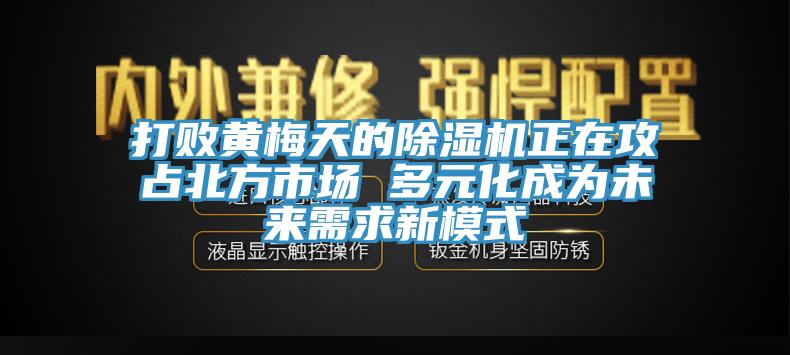 打敗黃梅天的除濕機(jī)正在攻占北方市場(chǎng) 多元化成為未來(lái)需求新模式