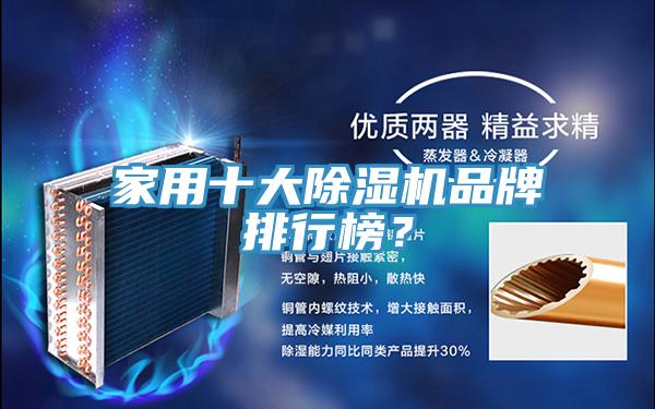 家用十大除濕機(jī)品牌排行榜？