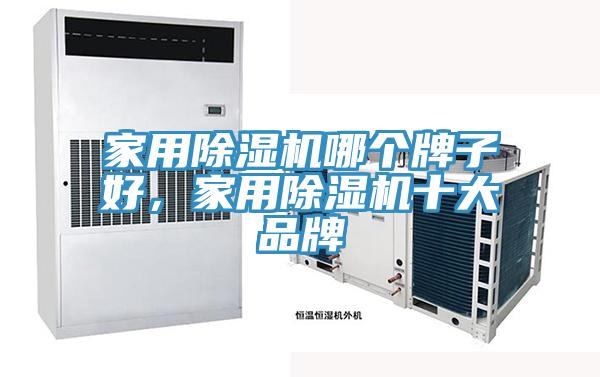 家用除濕機(jī)哪個牌子好，家用除濕機(jī)十大品牌