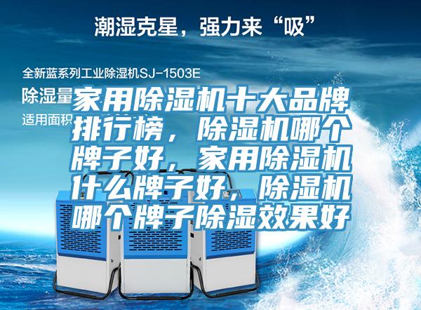 家用除濕機十大品牌排行榜，除濕機哪個牌子好，家用除濕機什么牌子好，除濕機哪個牌子除濕效果好