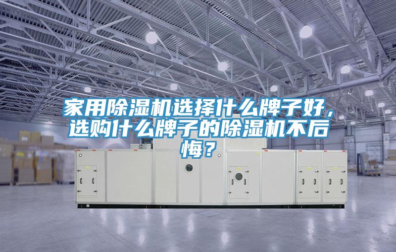 家用除濕機(jī)選擇什么牌子好，選購(gòu)什么牌子的除濕機(jī)不后悔？