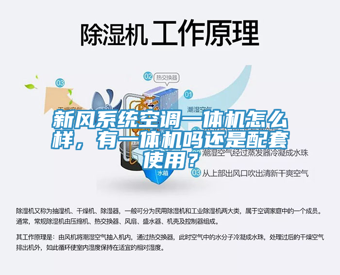 新風(fēng)系統(tǒng)空調(diào)一體機怎么樣，有一體機嗎還是配套使用？