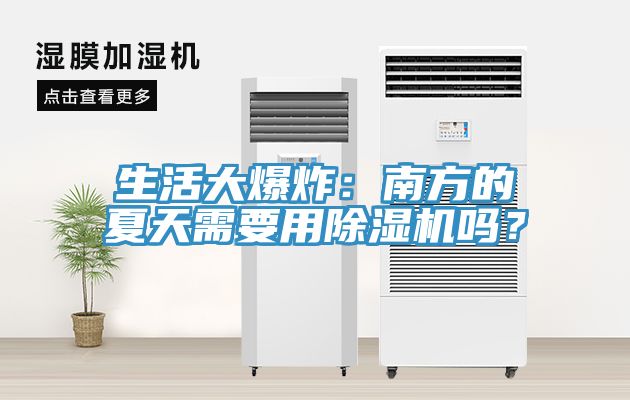 生活大爆炸：南方的夏天需要用除濕機(jī)嗎？