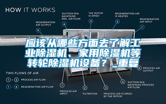 應(yīng)該從哪些方面去了解工業(yè)除濕機(jī)、家用除濕機(jī)等轉(zhuǎn)輪除濕機(jī)設(shè)備？_重復(fù)