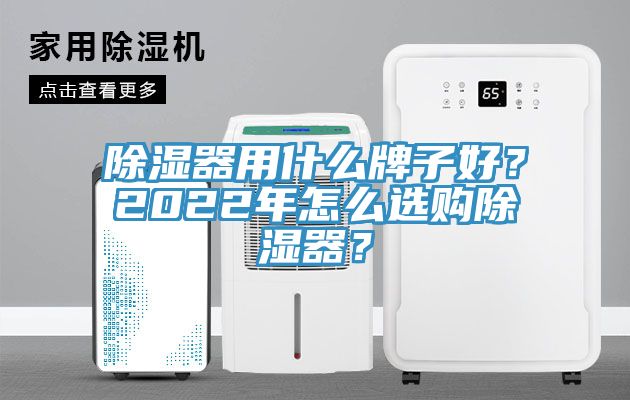 除濕器用什么牌子好？2022年怎么選購除濕器？