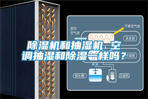 除濕機(jī)和抽濕機(jī) 空調(diào)抽濕和除濕一樣嗎？